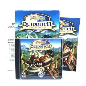 Harry Potter QUIDDITCH World Cup PC CD-ROM EA Games Complete with Instructions